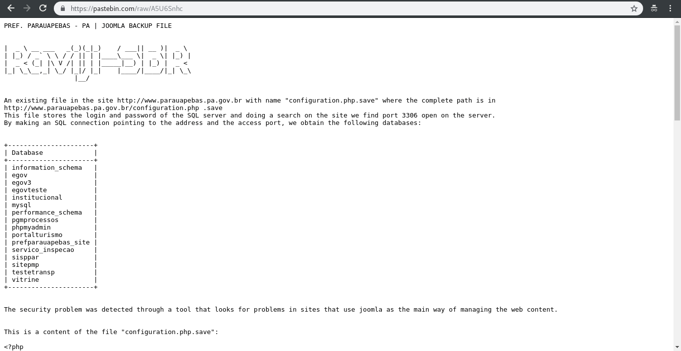 Leak Parauapebas r4v1j1