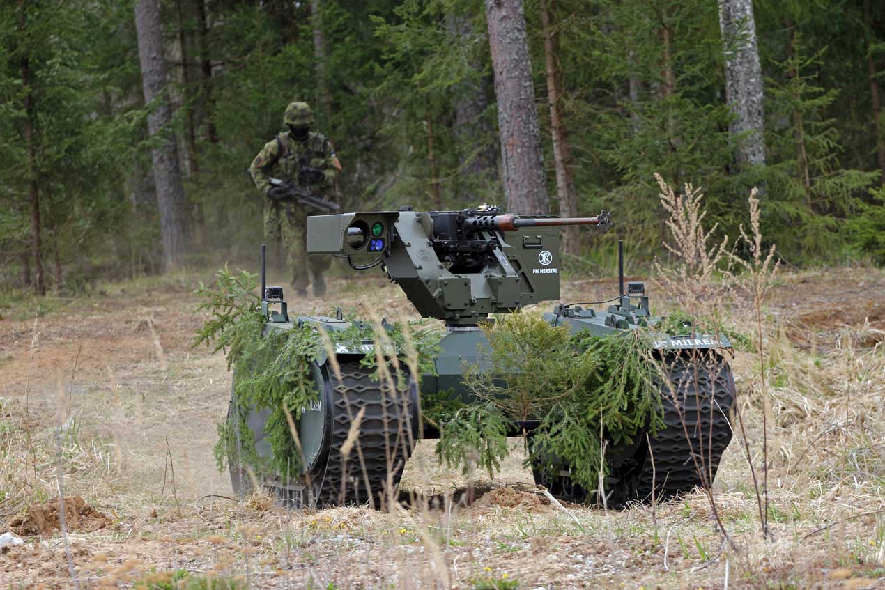 Unmanned combat vehicles
