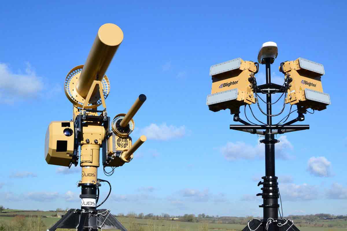 AUDS counter drone at DSEI