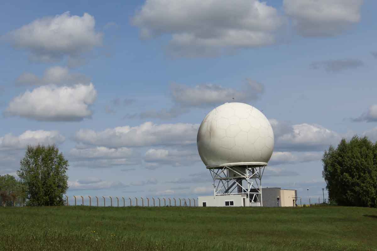 Thales Ground Fire radar at Paris Air Show