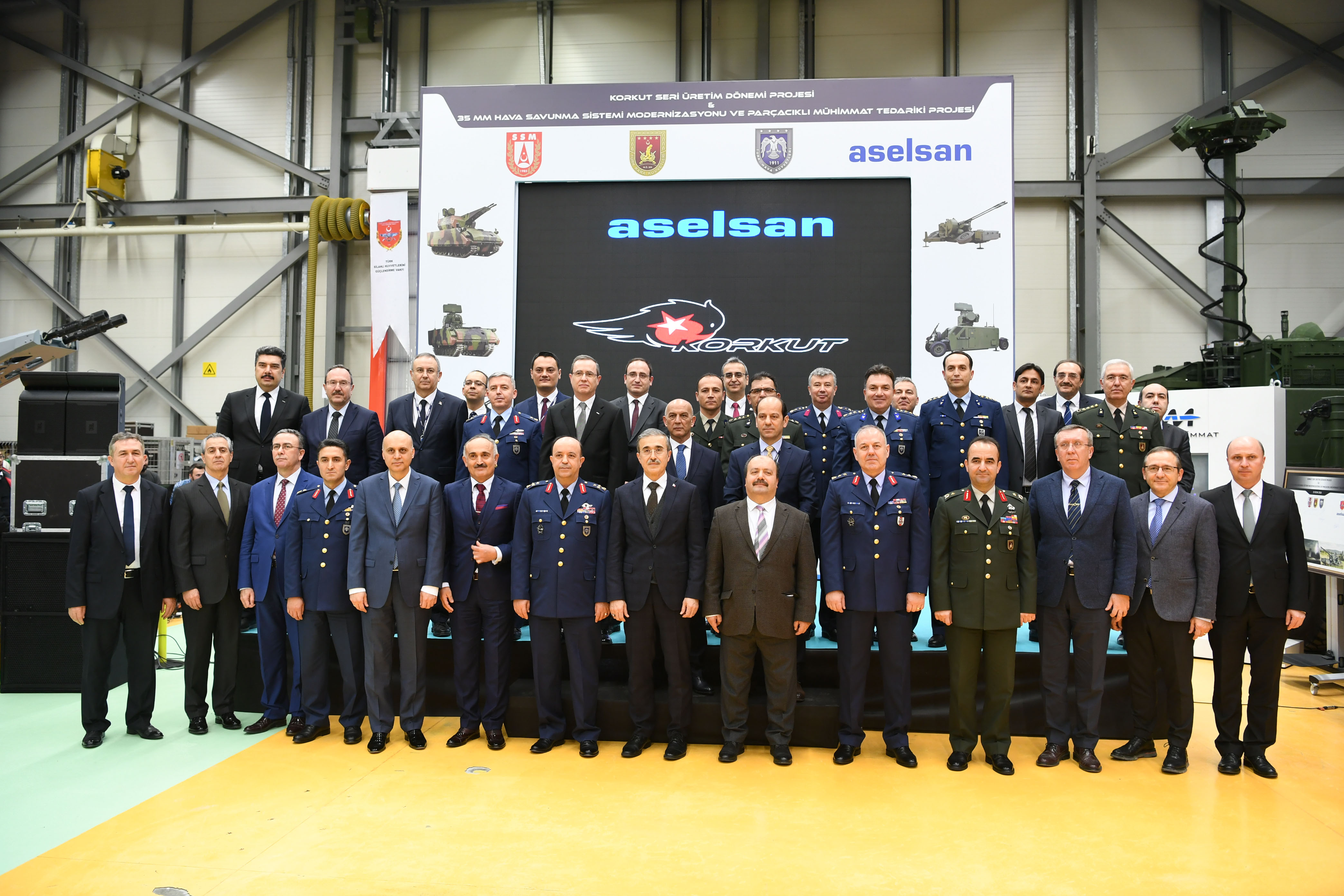 ASELSAN Launched the Serial Production of Missile Hunters Defence