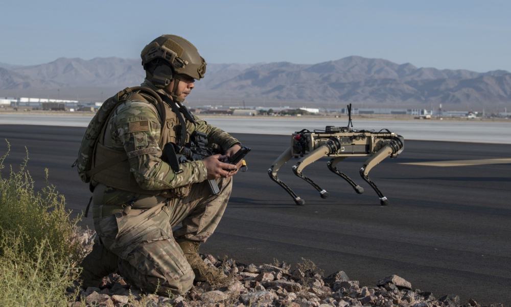 Robotic Security Dogs Being Trialled at Tyndall AFB Defense Advancement