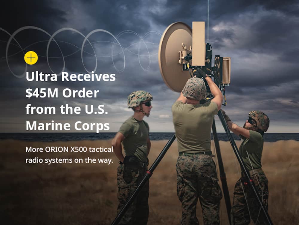 U.S. Marine Corps Orders Additional ORION Tactical Radios Defense