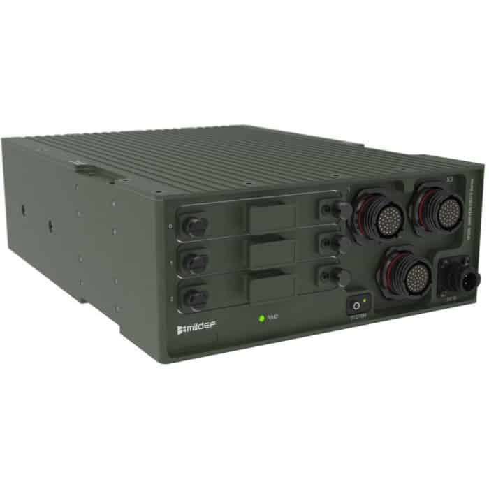 CS300 Series Tactical Computer Compact rugged military rack mount