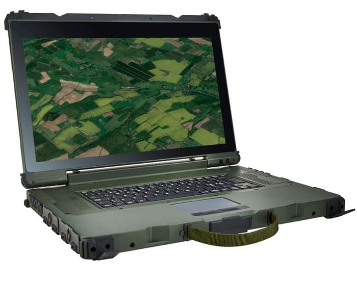 RB14 Rugged Portable Computer Military notebook computer with 17" HD