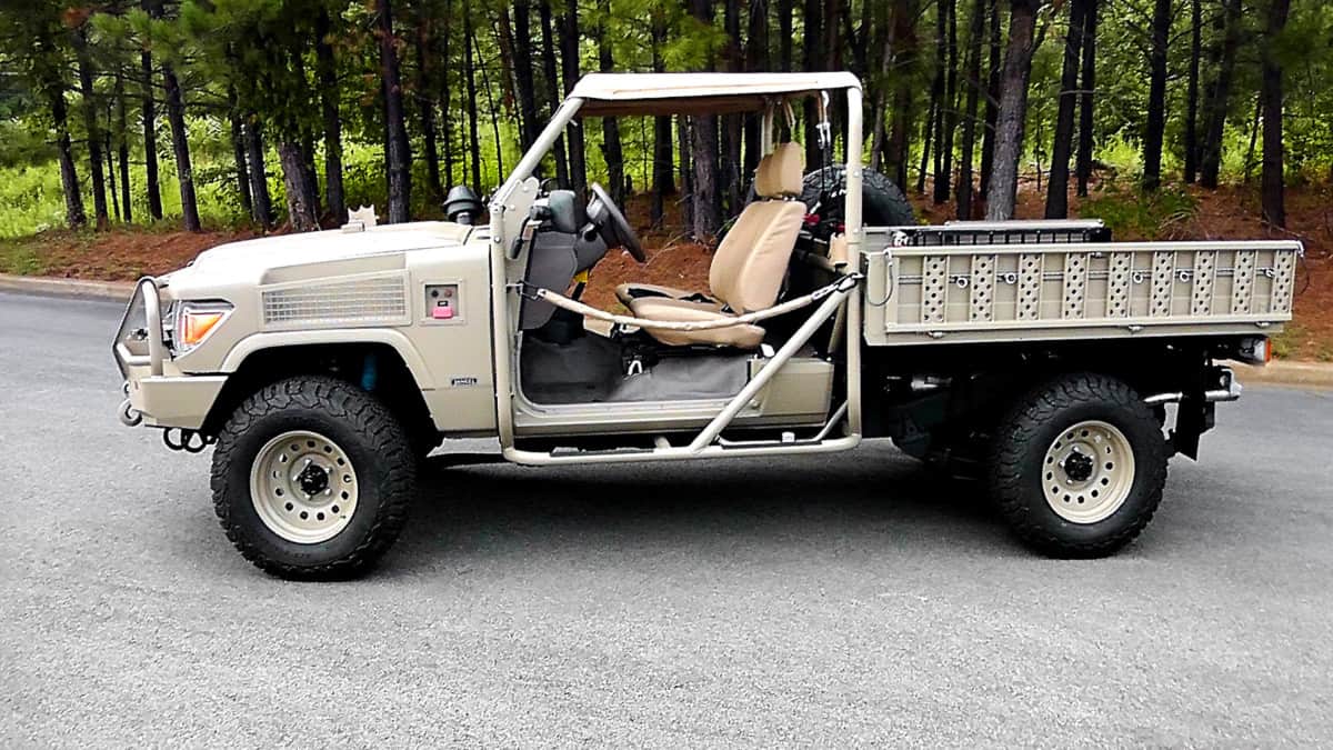 Fox Light Utility Vehicle (LUV) Militarised utility vehicle providing