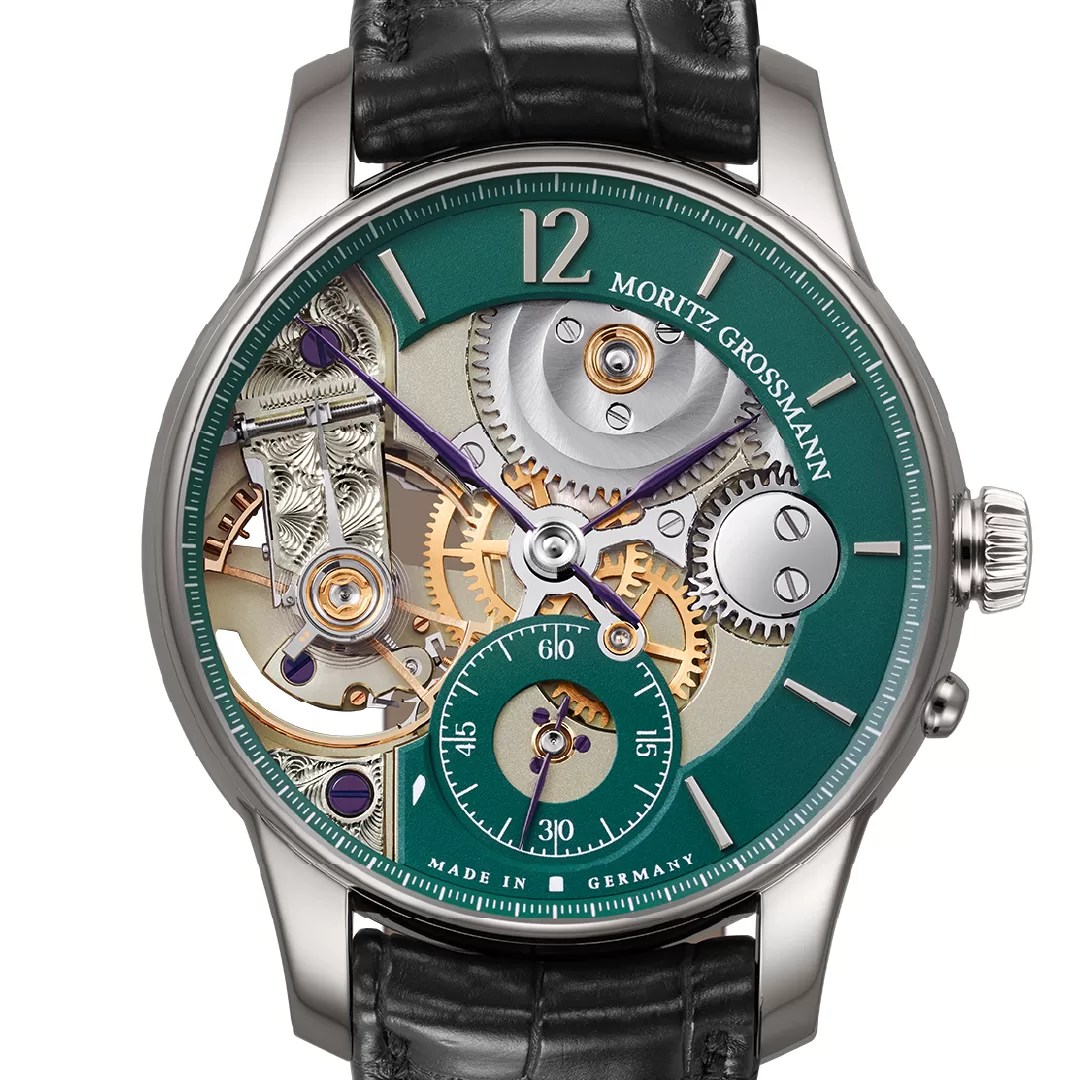 NEW RELEASE... Moritz Grossmann Backpage Green Rose Gold & Platinum