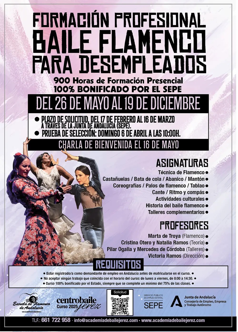 Formación Profesional Baile Flamenco Flamenco para desempleados Revista
