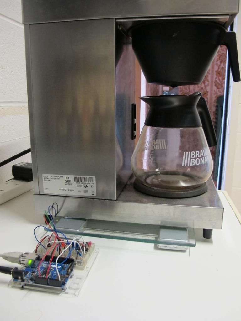 CoffeeBot Monitoring with Arduino DefProc