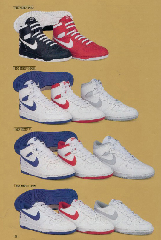 Vintage 1985 Nike Catalog Big Nike's, Dunks and Jordans....