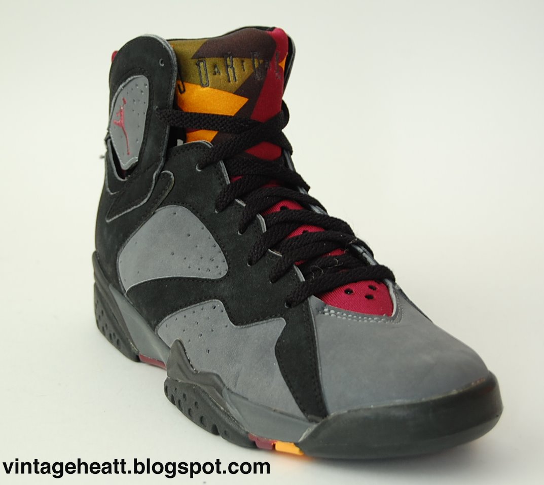 Vintage Nike Air Jordan VII (1991) Bordeaux Sneakers Shoes