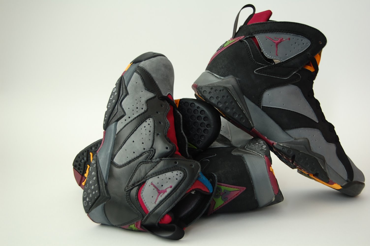 Vintage Nike Air Jordan VII (1991) Bordeaux Sneakers Shoes