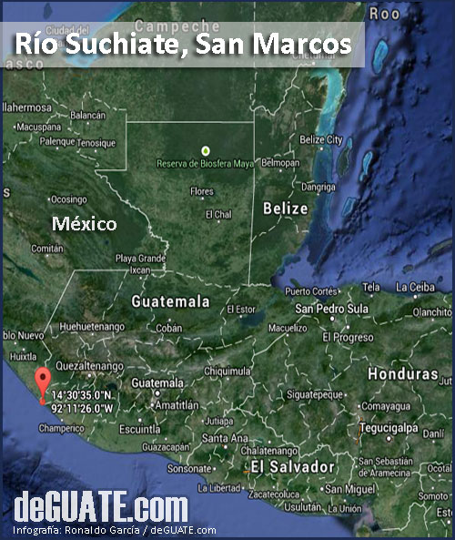 Río Suchiate, San Marcos