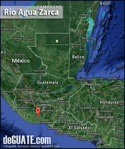 Río Agua Zarca, Escuintla
