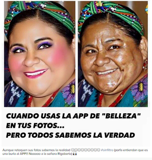 Conapred emitió medidas precautorias a favor de Rigoberta Menchú por el