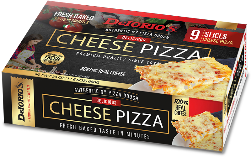 9 Slice Cheese Pizza DeIorios