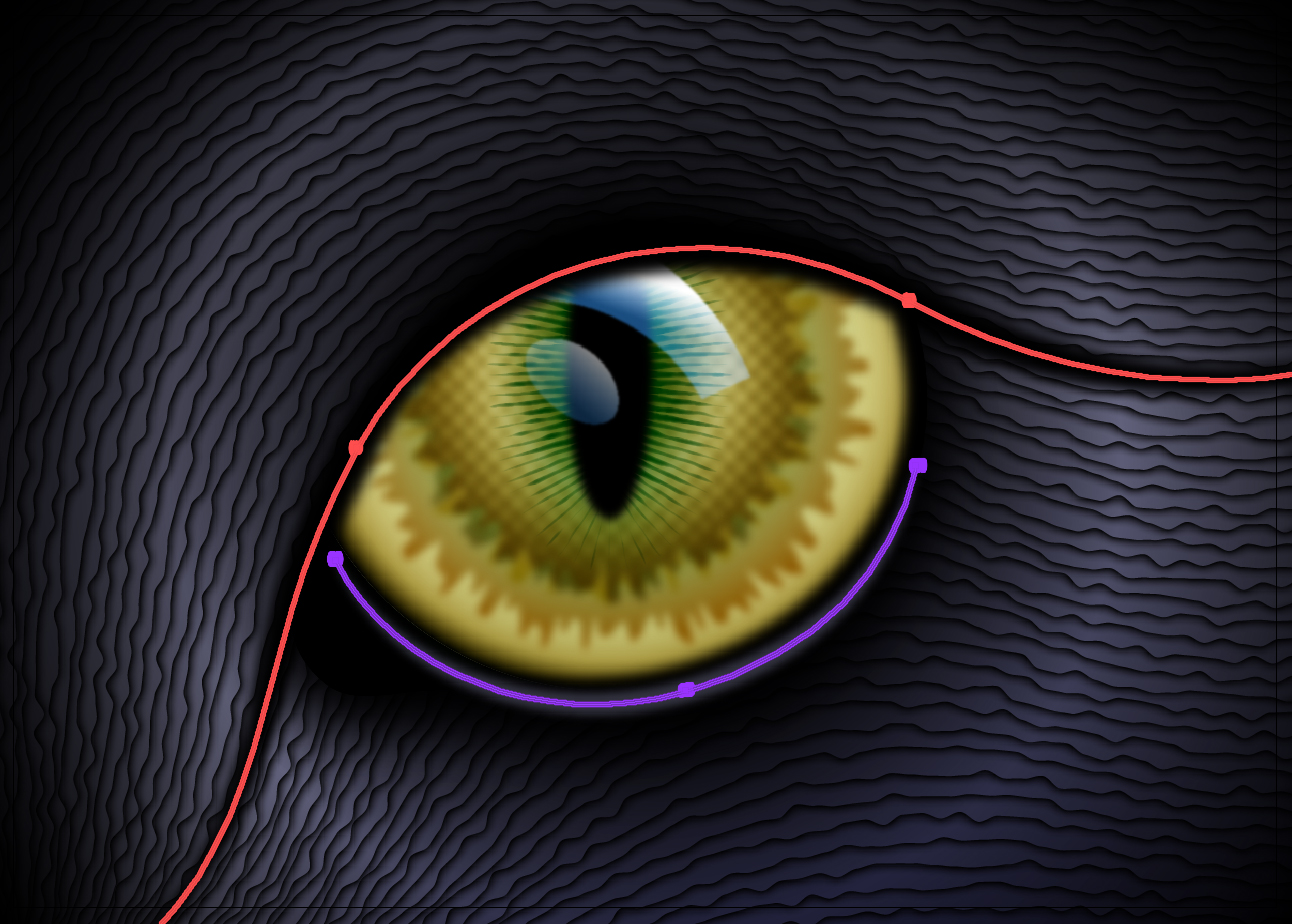 Shading Your Cat’s Eye with a Gradient in Adobe Illustrator, a