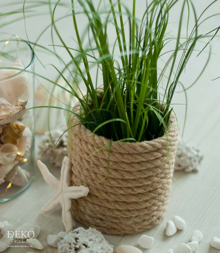 DIY SommerStranddeko aus Naturseil DekoKitchen