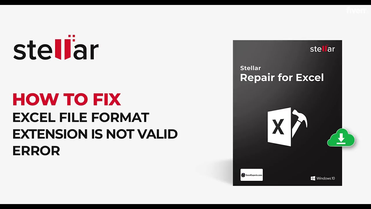 How To Fix "Excel Cannot Open This File Because File Extension Is Not