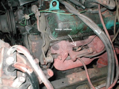 Coolant temp sensor wire