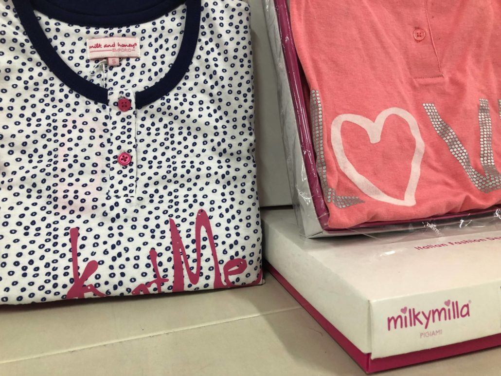 Milkymilla Ingrosso per rivenditori in Sicilia Intimo