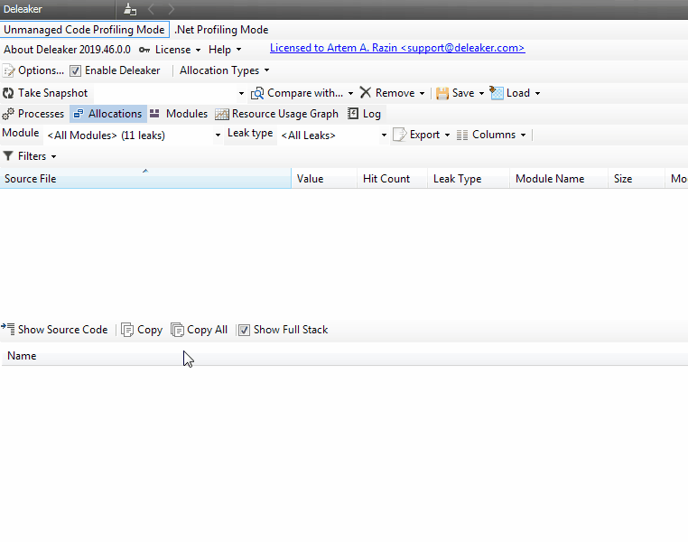 How to find memory leaks in Qt?