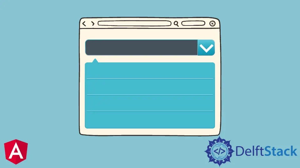How to Implement Drop Down Menu in AngularJS Delft Stack