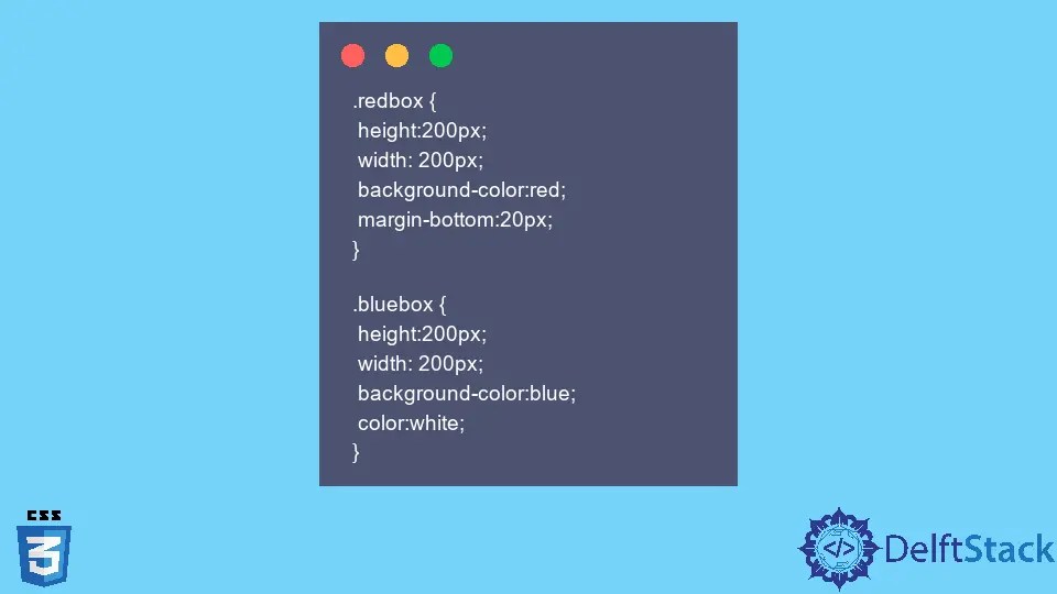 Utiliser la marge et le remplissage en CSS Delft Stack
