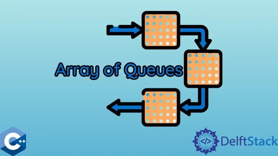 Array of Queues in C++ Delft Stack