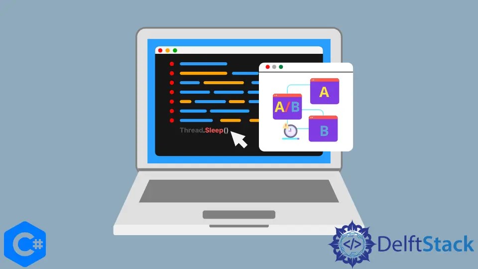 Thread.Sleep() in C Delft Stack