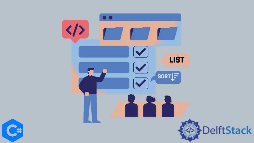 How to Sort a List by a Field in C Delft Stack
