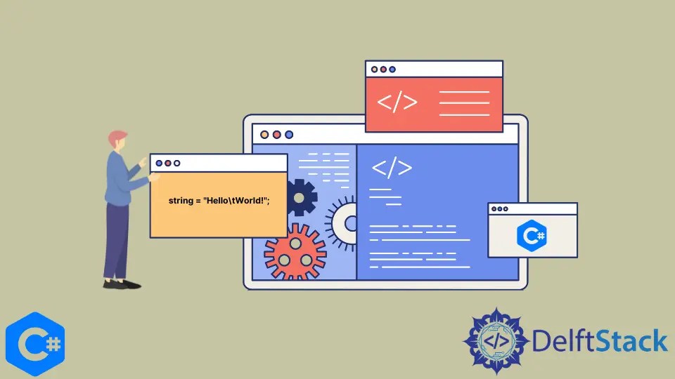 How to Add a Tab to a String in C Delft Stack