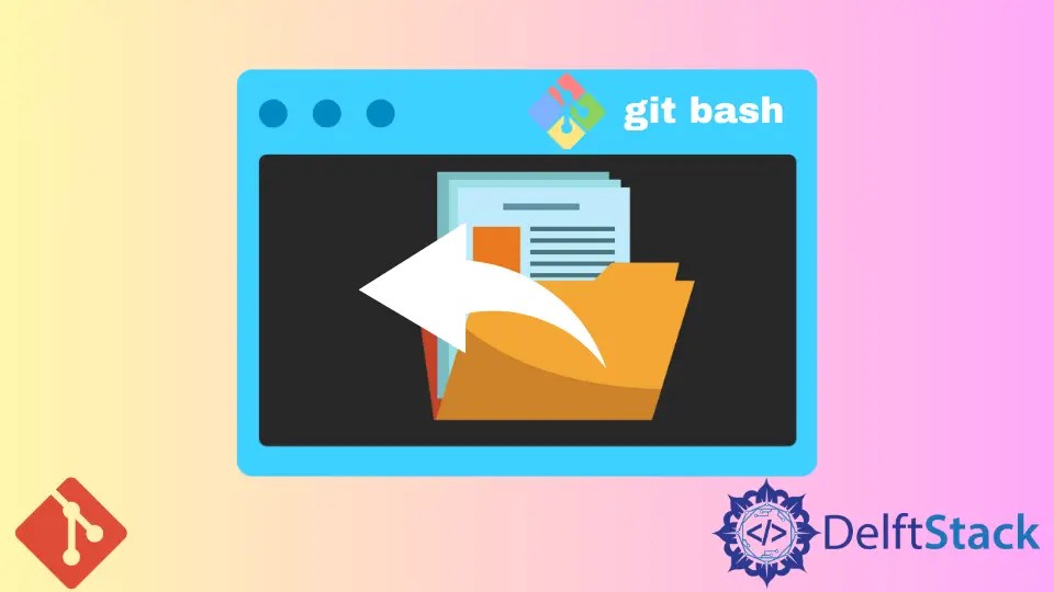 How to Open a File on Git Bash Delft Stack