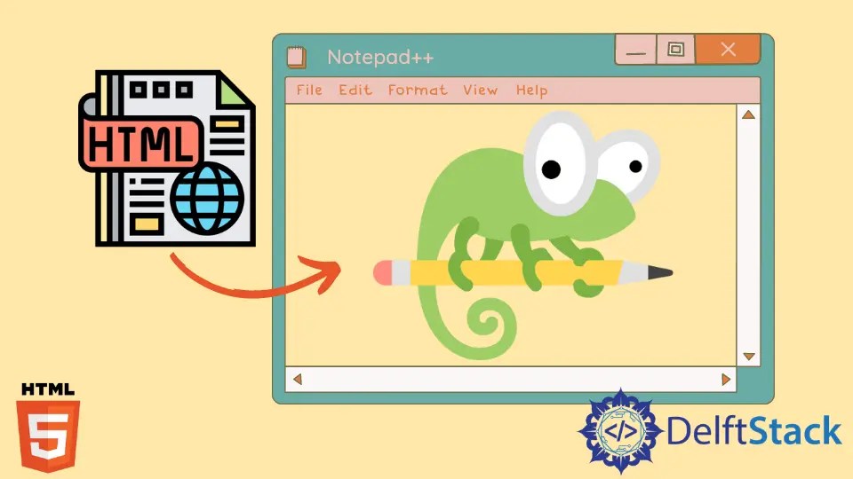 HTMLCode in Notepad++ formatieren Delft Stack