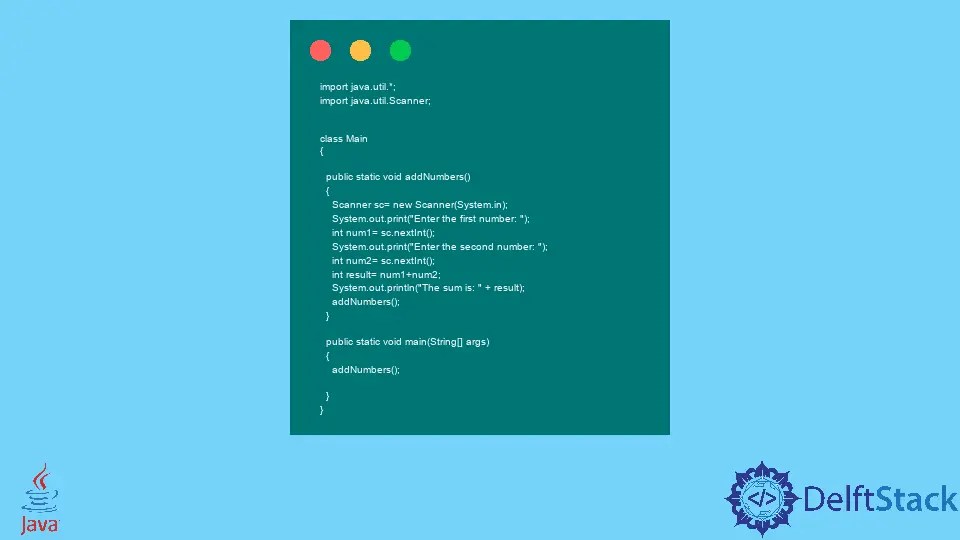 How to Restart a Program in Java Delft Stack