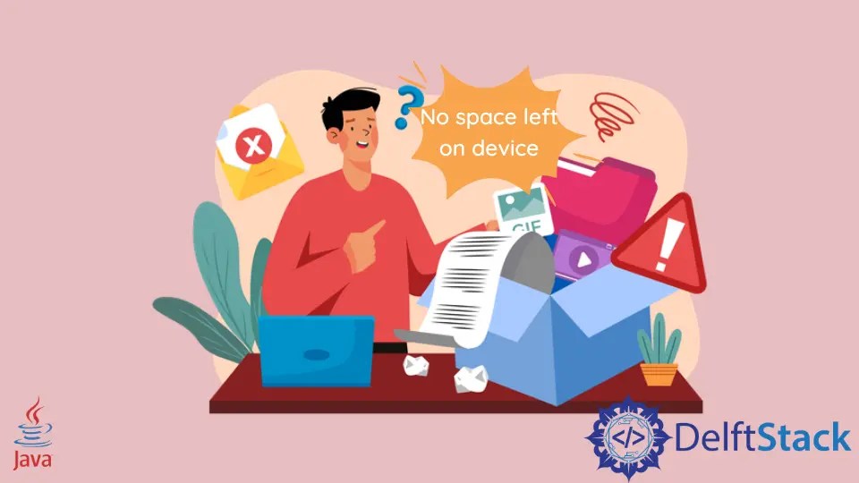 How to Fix java.io.IOException No Space Left on Device in Java Delft