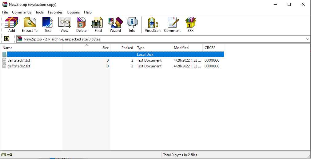 Zip Files in Java Delft Stack