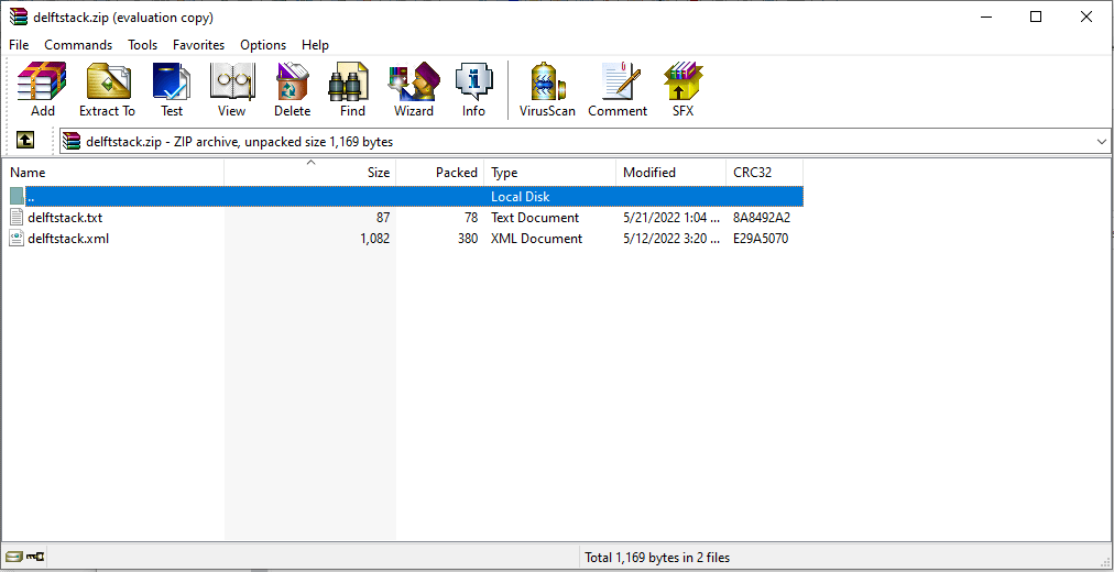 Unzip Files in Java Delft Stack