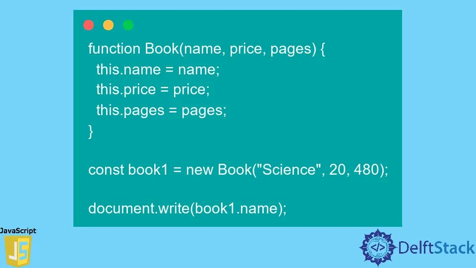 JavaScript New Keyword Delft Stack
