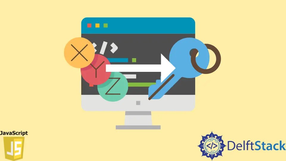 How to Use Variable as Key in JavaScript Delft Stack