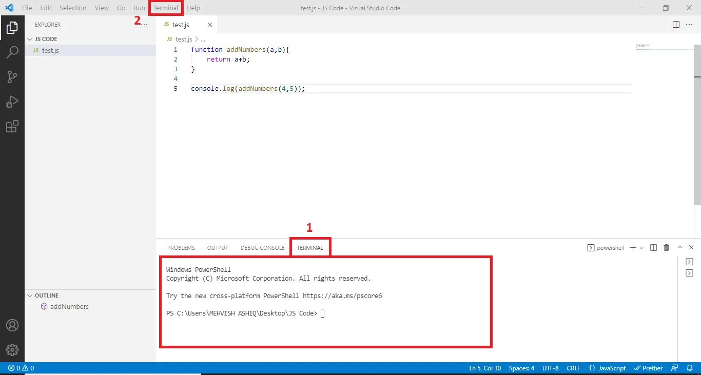 How to Run JavaScript in Visual Studio Code Delft Stack
