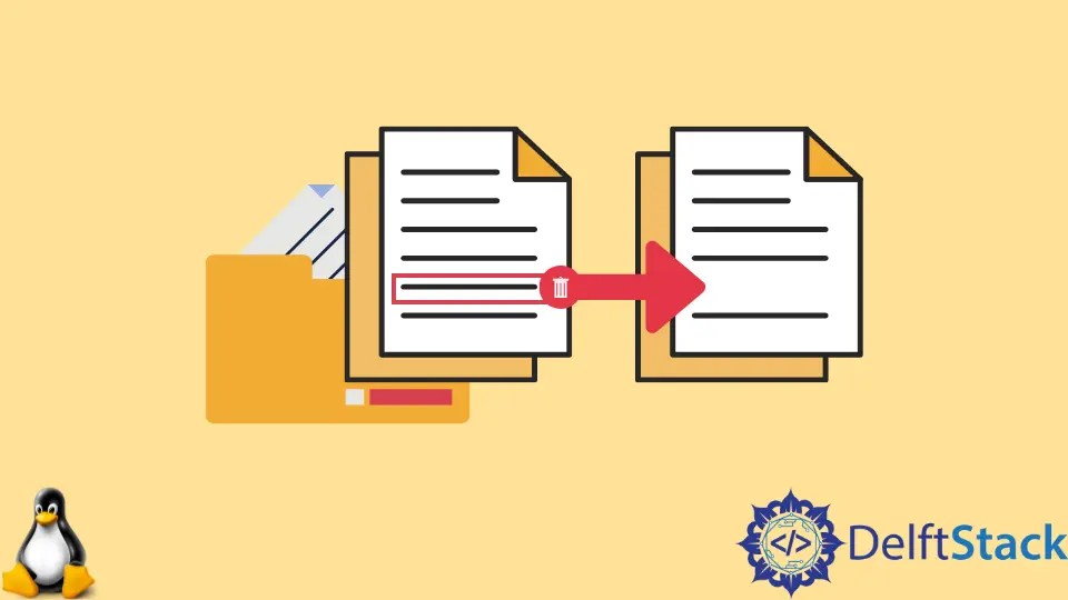 How to Remove Line From File in Bash Delft Stack
