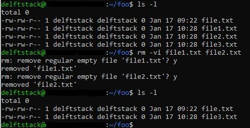 How to Use the rm Command to Remove Files in Linux | Delft Stack