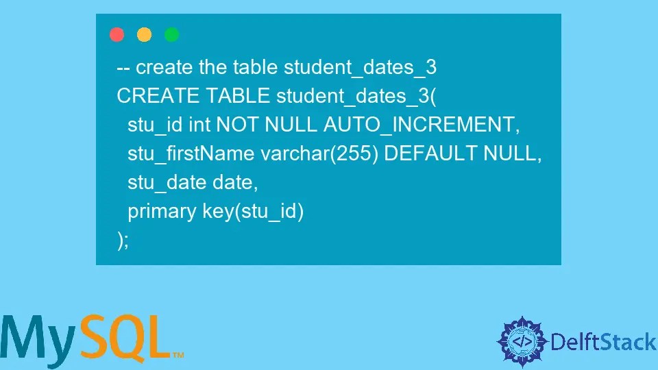 How to Reset Auto Increment in MySQL Delft Stack