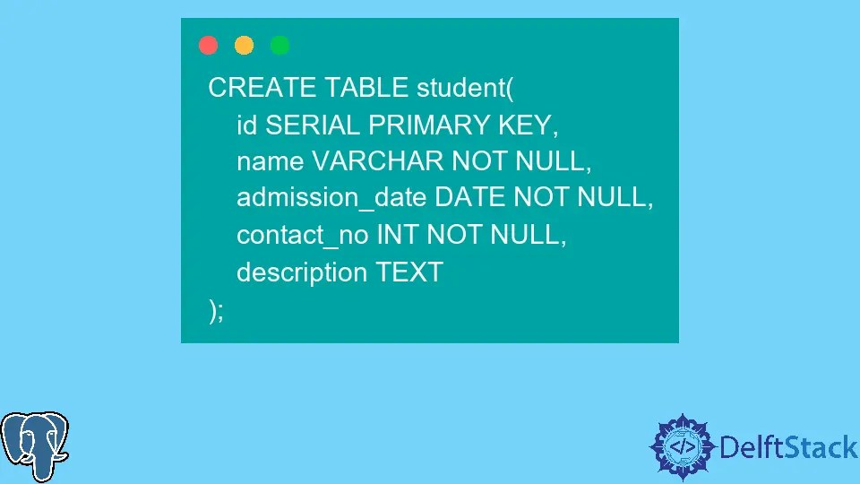 How to Change Column Type in Postgres Delft Stack