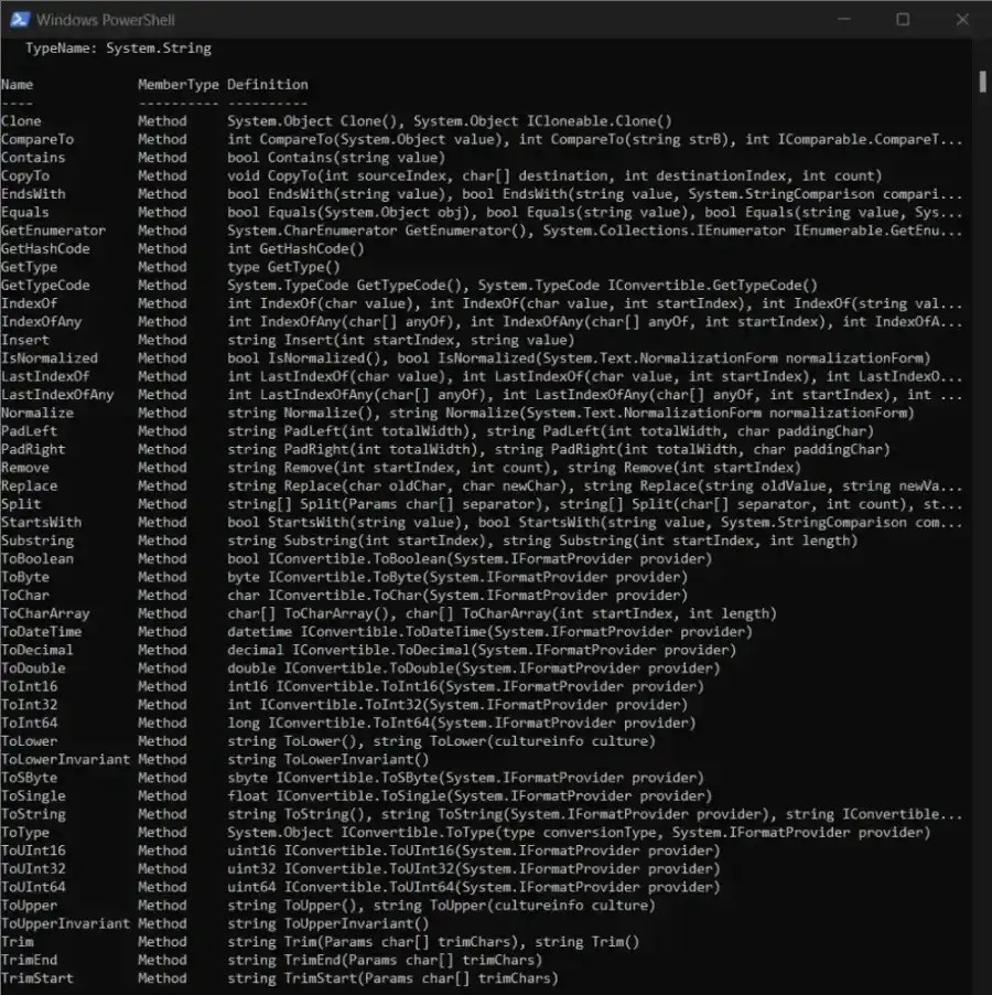 Array of Strings in PowerShell Delft Stack