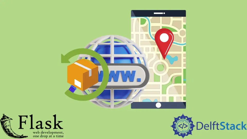 Ruta de la aplicación Flask Delft Stack