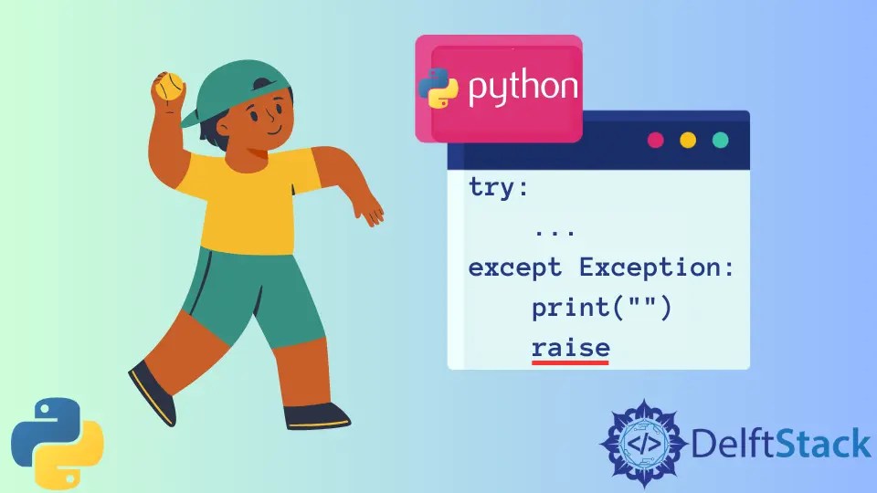 How to Rethrow Exception in Python Delft Stack