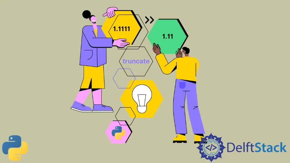 Truncar float em Python Delft Stack