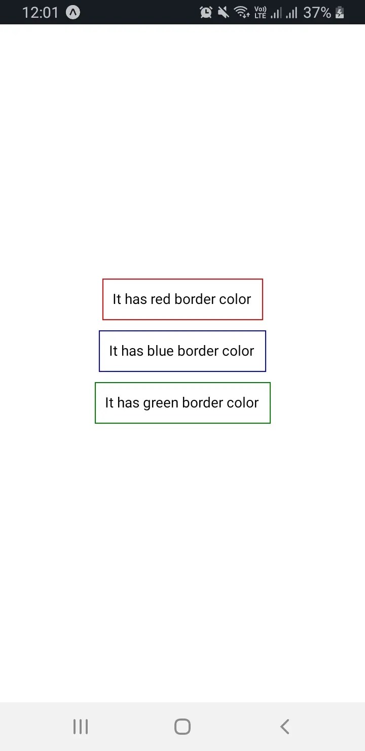 How to Set the Border Color in ReactNative Delft Stack